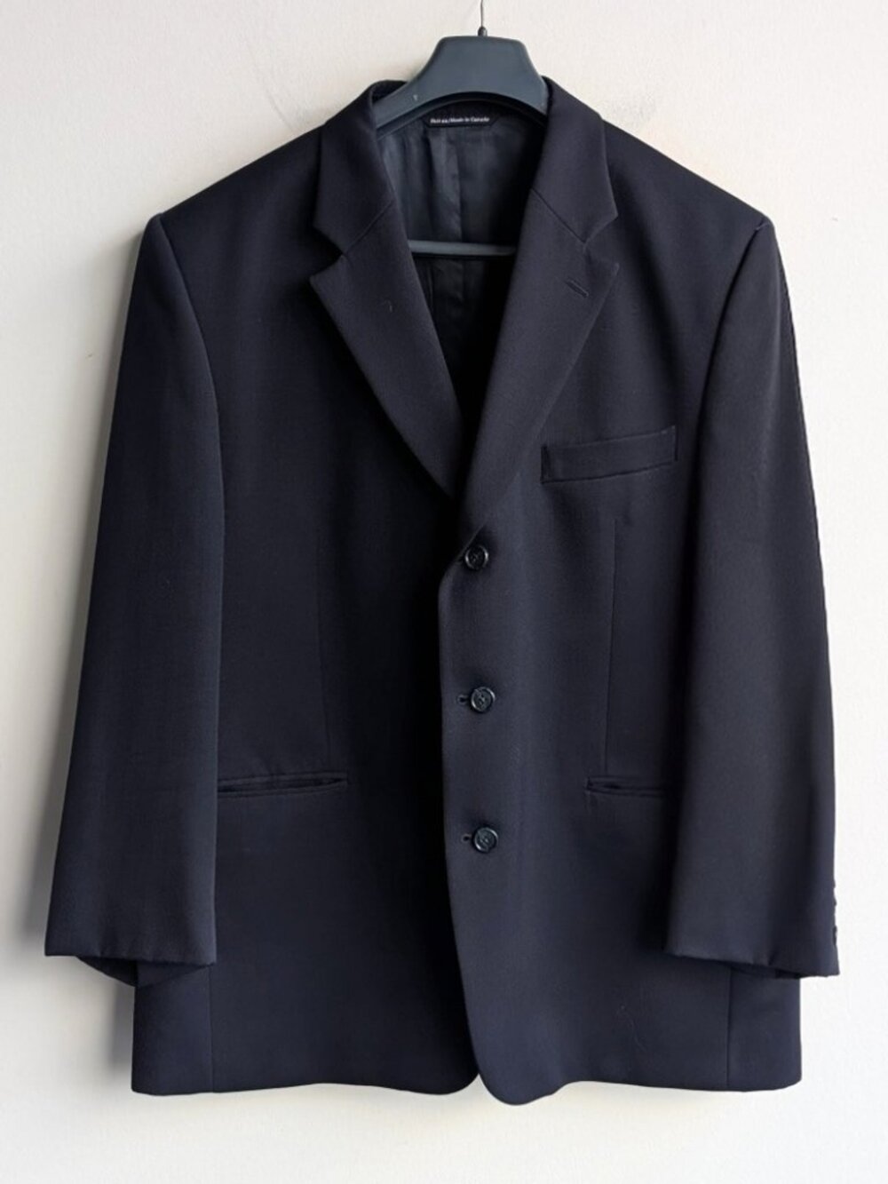 Bellissimo Black Men's Blazer Suit Jacket